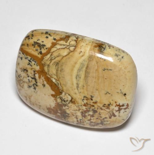 Diaspro Multicolore naturale da 42.91 ct, Cuscino, Opaco