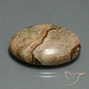Diaspro Multicolore naturale da 30.17 ct, Ovale, Opaco