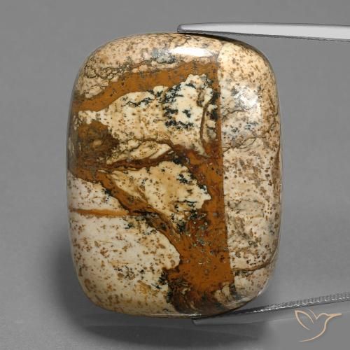 58.74ct Naturale Multicolore Diaspro, Cuscino, Opaco