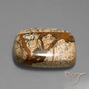 Diaspro Multicolore naturale da 58.74 ct, Cuscino, Opaco