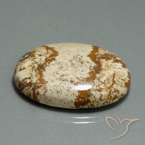 Diaspro Multicolore naturale da 43.57 ct, Ovale, Opaco