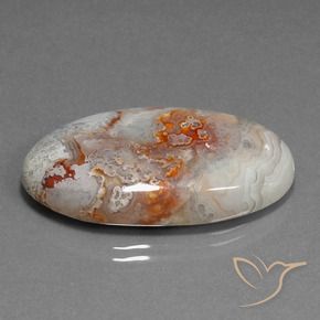 Diaspro Multicolore naturale da 32.76 ct, Ovale, Opaco