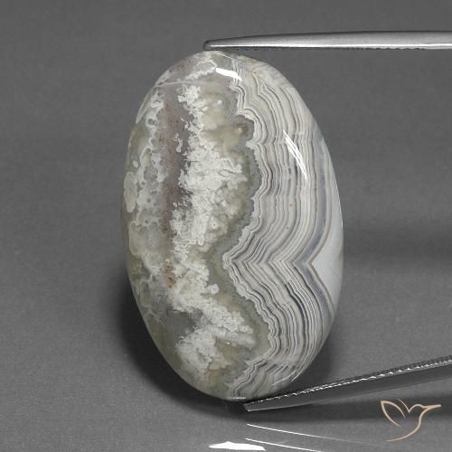 29.38ct Naturale Multicolore Diaspro, Ovale, Opaco