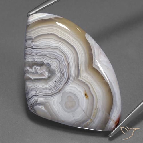 35.10ct Naturale Multicolore Diaspro, Taglio a fantasia, Opaco