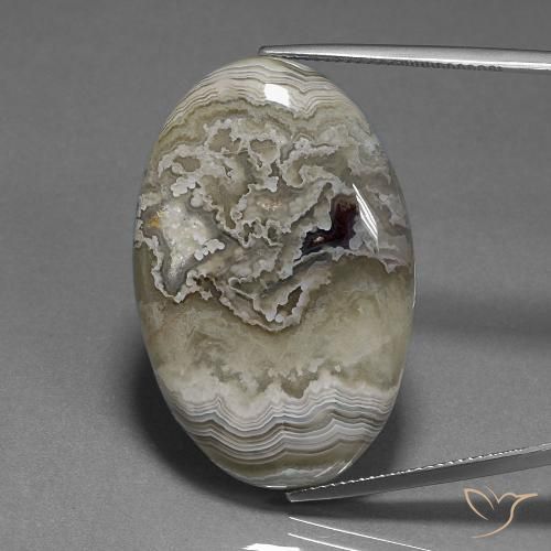 47.98ct Naturale Multicolore Diaspro, Ovale, Opaco