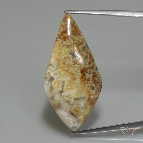 14.89ct Naturale Multicolore Diaspro, Taglio a fantasia, Opaco
