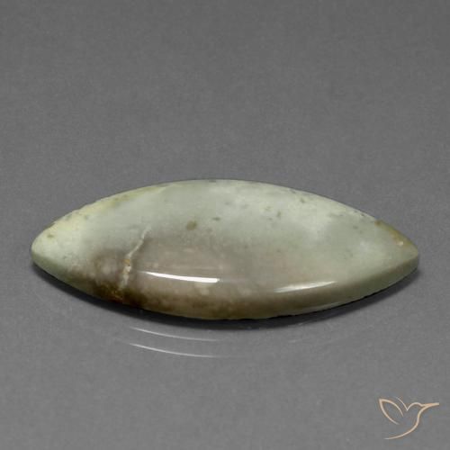 Diaspro Multicolore naturale da 15.30 ct, Taglio marquise, Opaco