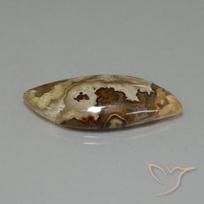 Diaspro Multicolore naturale da 17.84 ct, Taglio a fantasia, Opaco
