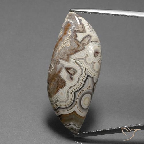 19.50ct Naturale Multicolore Diaspro, Taglio a fantasia, Opaco