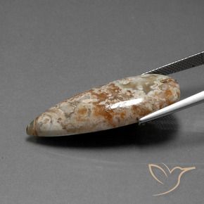 Diaspro Multicolore naturale da 19.58 ct, Forma a pera, Opaco