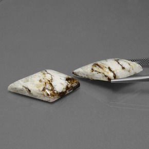 Gemme di Diaspro Multicolore naturale da  ct, Forma fantasia, Opaco