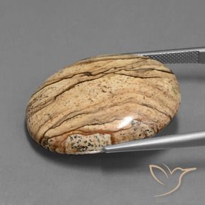 Diaspro Multicolore naturale da 41.04 ct, Ovale, Opaco