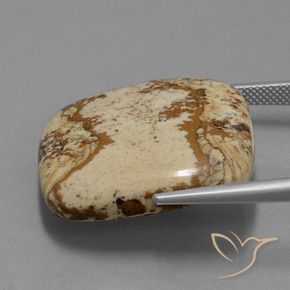 Diaspro Multicolore naturale da 37.15 ct, Cuscino, Opaco
