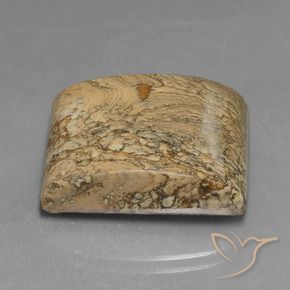 Diaspro Multicolore naturale da 28.04 ct, Taglio a baguette, Opaco