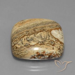 Diaspro Multicolore naturale da 38.72 ct, Cuscino, Opaco