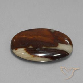 Diaspro Multicolore naturale da 39.85 ct, Ovale, Opaco