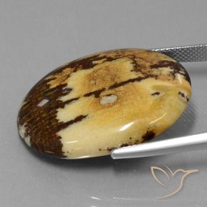 Diaspro Multicolore naturale da 28.65 ct, Ovale, Opaco
