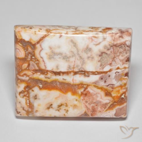 Diaspro Multicolore naturale da 66.88 ct, Taglio a baguette, Opaco