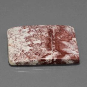 Diaspro multicolore naturale da 64,50 ct, taglio a cuscino, opaco