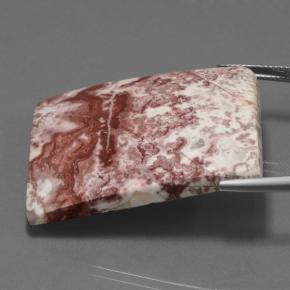 Diaspro multicolore naturale da 64,50 ct, taglio a cuscino, opaco