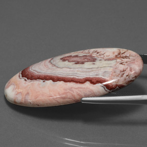 Diaspro Multicolore naturale da 55.89 ct, Taglio ovale, Opaco