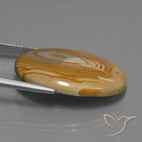 Diaspro Multicolore naturale da 23.88 ct, Ovale, Opaco