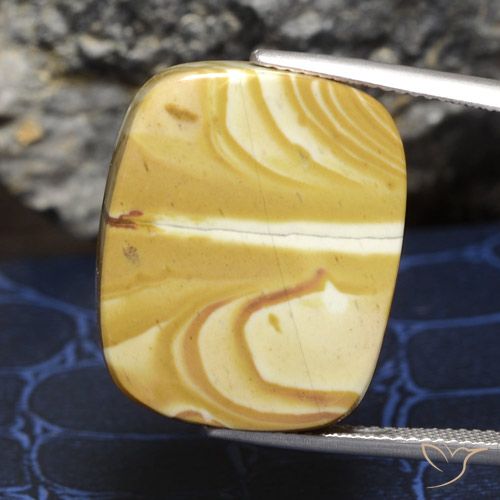 21.43ct Naturale Multicolore Diaspro, Cuscino, Opaco