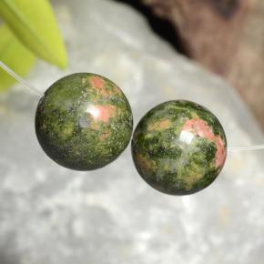Diaspro naturale multicolore da 33,98 ct, sfera / palla, opaco