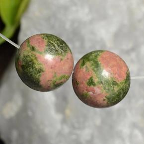 Diaspro naturale multicolore da 27,78 ct, sfera / palla, opaco
