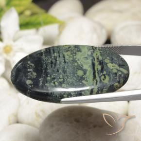 Diaspro Multicolore naturale da 56.84 ct, Ovale, Opaco