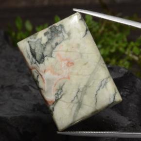 Diaspro Multicolore naturale da 59.34 ct, Taglio a baguette, Opaco