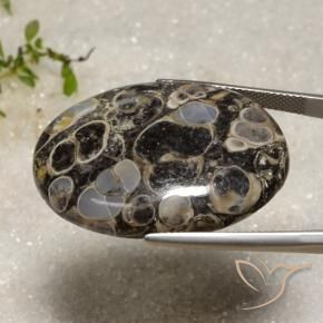Diaspro Multicolore naturale da 47.06 ct, Ovale, Opaco