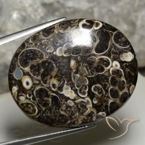 Diaspro Multicolore naturale da 44.14 ct, Ovale, Opaco