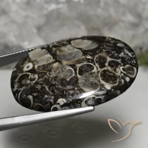 Diaspro Multicolore naturale da 37.36 ct, Ovale, Opaco