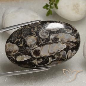 Diaspro Multicolore naturale da 46.02 ct, Ovale, Opaco