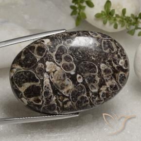 Diaspro Multicolore naturale da 50.37 ct, Ovale, Opaco