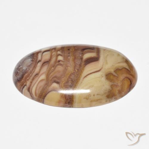 Diaspro Multicolore naturale da 20.07 ct, Ovale, Opaco
