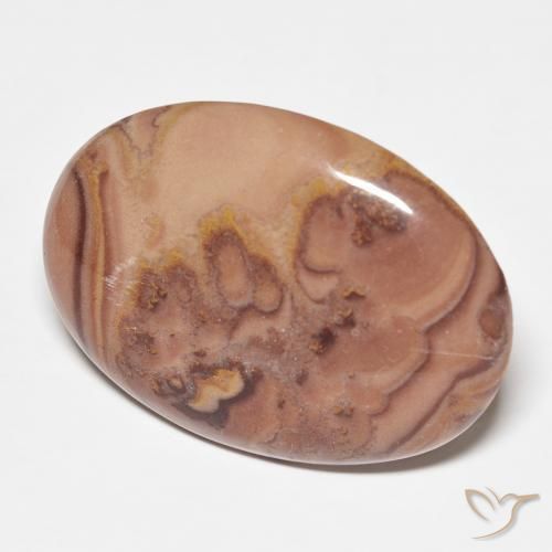 Diaspro Multicolore naturale da 22.10 ct, Ovale, Opaco