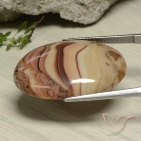 Diaspro Multicolore naturale da 24.13 ct, Ovale, Opaco