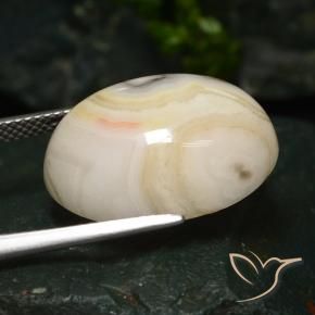Diaspro Multicolore naturale da 16.46 ct, Ovale, Opaco