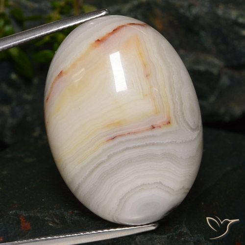 43.88ct Naturale Multicolore Diaspro, Ovale, Opaco
