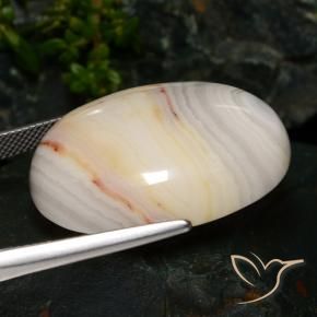 Diaspro Multicolore naturale da 43.88 ct, Ovale, Opaco