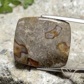 Diaspro Multicolore naturale da 18.40 ct, Cuscino, Opaco
