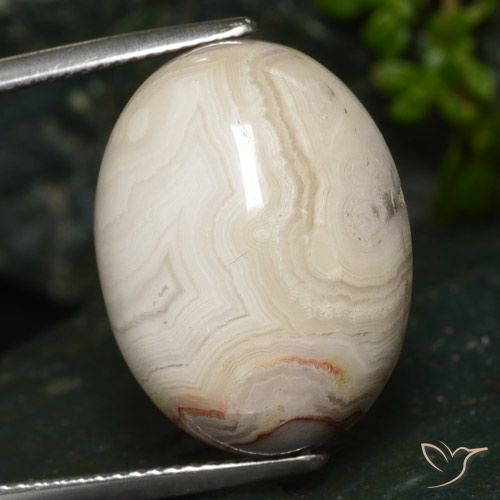 19.55ct Naturale Multicolore Diaspro, Ovale, Opaco
