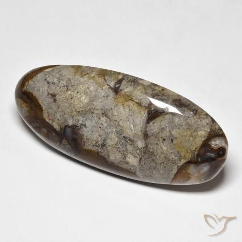Diaspro Multicolore naturale da 47.35 ct, Ovale, Opaco