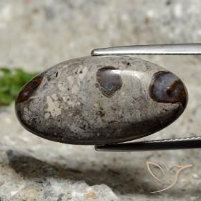 Diaspro Multicolore naturale da 16.16 ct, Ovale, Opaco