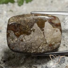 Diaspro Multicolore naturale da 26.06 ct, Cuscino, Opaco