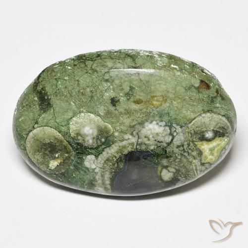 19.43ct Naturale Multicolore Diaspro, Ovale, Opaco