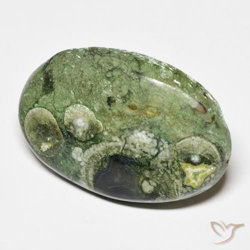 Diaspro Multicolore naturale da 19.43 ct, Ovale, Opaco