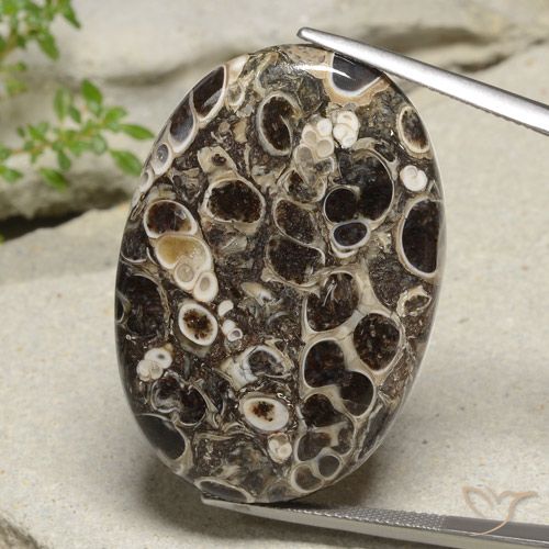 47.67ct Naturale Multicolore Diaspro, Ovale, Opaco